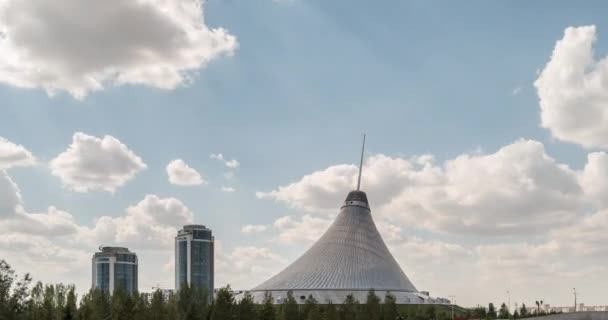 El centro comercial en Astana — Vídeos de Stock