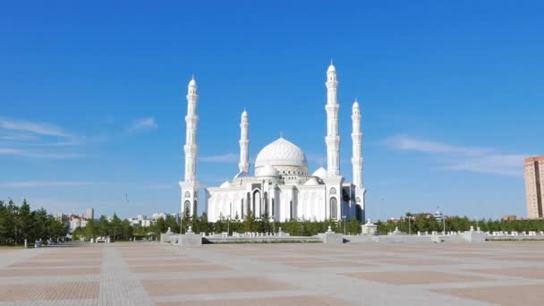 Mesquita de sultão hazrat — Vídeo de Stock