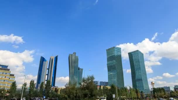 Rascacielos modernos en Astana — Vídeos de Stock