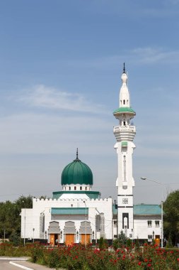Almatı, Kazakistan - 29 Ağustos 2016: Nur mübarek - Mısır Uni