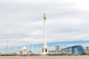 Astana, Kazakistan - 3 Eylül 2016: Kazakistan'ın alan