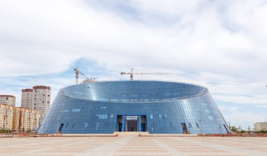 Astana, Kazakistan - 3 Eylül 2016: Kazak Ulusal Universi