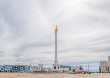 Astana, Kazakistan - 3 Eylül 2016: Kazakistan'ın alan