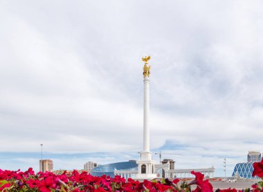 Astana, Kazakistan - 3 Eylül 2016: Kazakistan'ın alan