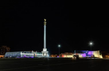 Astana, Kazakistan - 3 Eylül 2016: Kazakistan'ın alan