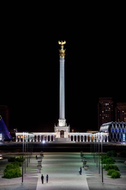 Astana, Kazakistan - 3 Eylül 2016: Kazakistan'ın alan