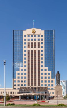 Astana, Kazakistan - 4 Eylül 2016: Kamu Akademi Admini