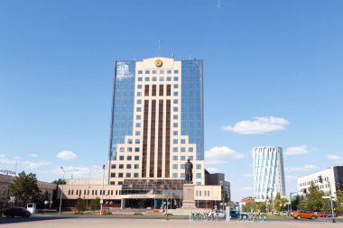 Astana, Kazakistan - 4 Eylül 2016: Kamu Akademi Admini