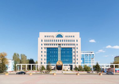 Astana, Kazakistan - 4 Eylül 2016: Merkez seçim Com