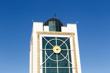 Astana, Kazakistan - 4 Eylül 2016: T Merkez İstasyonu