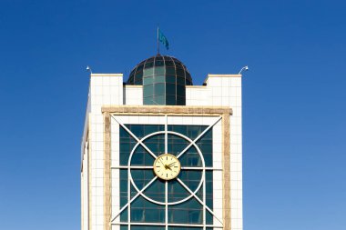 Astana, Kazakistan - 4 Eylül 2016: T Merkez İstasyonu