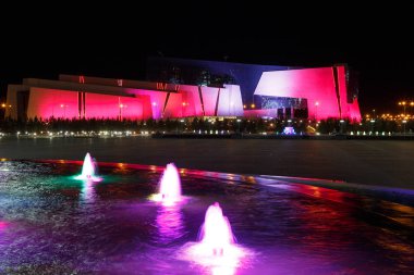 Astana, Kazakistan - 4 Eylül 2016: Natsionalnay Müzesi t