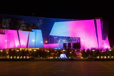 Astana, Kazakistan - 4 Eylül 2016: Natsionalnay Müzesi t