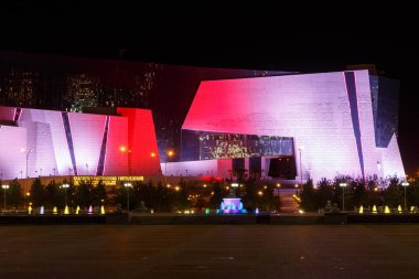 Astana, Kazakistan - 4 Eylül 2016: Natsionalnay Müzesi t