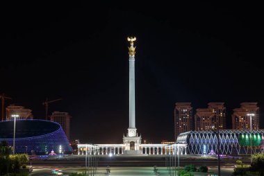 Astana, Kazakistan - 4 Eylül 2016: Kazakistan'ın alan