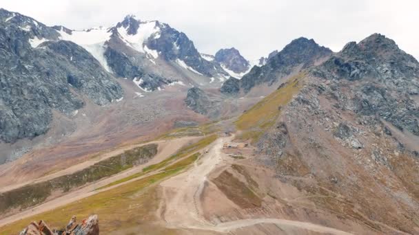 Picos de montaña de Almaty — Vídeos de Stock