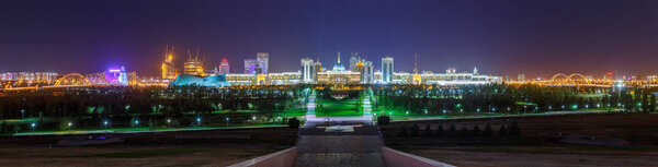 Night Panorama of Astana