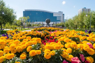 Astana, Kazakistan - 4 Eylül 2016: Maliye Bakanlığı t