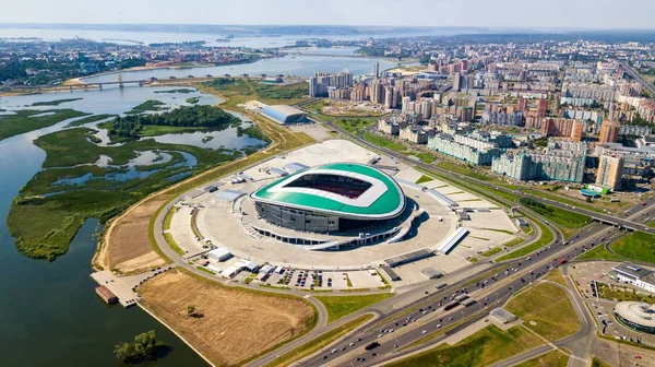 Estádio Kazan Arena. Kazan, Russi. — Fotografia de Stock