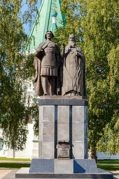 Rusia, Nizhny Novgorod - 21 de agosto de 2017: Monumento al Príncipe Ge —  Fotos de Stock