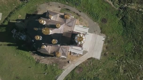 Ekaterinbourg Annonciation Église Des Saints Des Bâtisseurs Dieu Quartier Universitaire — Video