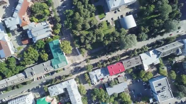 パーマ ロシアの都市以上のフライト ビデオ Ultrahd — ストック動画