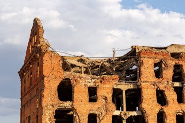 Rusya, Volgograd - 28 Ağustos 2017: Müzesi-rezerv savaş o