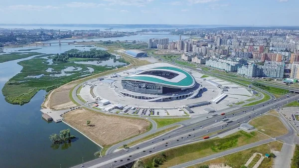 Russland, kasan - 19. august 2017: kasan arena stadion. — Stockfoto