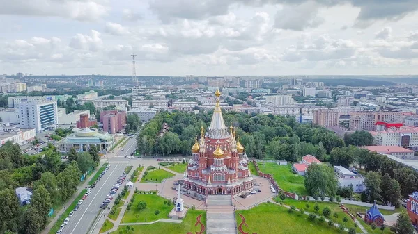 Russie, Izhevsk - 18 août 2017 : Cathédrale du Saint-Archange Michael — Photo