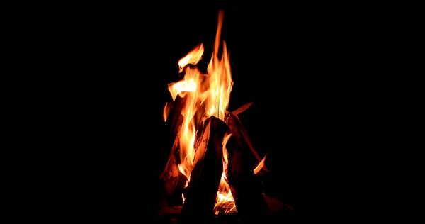 Bonfire detail. Blízko — Stock fotografie