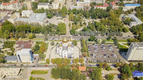 A Catedral militar do Santo Príncipe Alexander Nevsky. Cidade de Krasnodar, Rússia — Fotografia de Stock