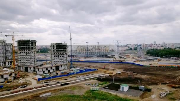 Rusia Saransk Agosto 2017 Lugar Copa Mundial Fifa 2018 Rusia — Vídeo de stock