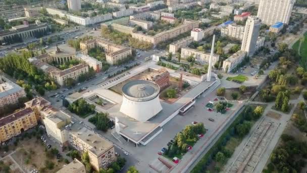 Oroszország Volgográd 2017 Augusztus Múzeum Rezervátum Csata Sztálingrád Múzeum Komplex — Stock videók