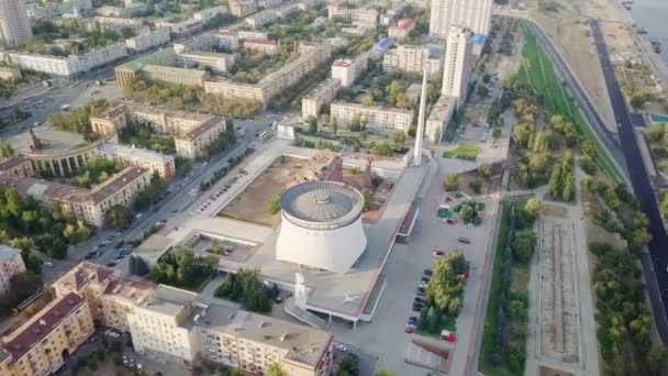 Rusko Volgograd Srpna 2017 Muzeum Rezerva Bitvy Stalingrad Muzeum Volgogradského — Stock video