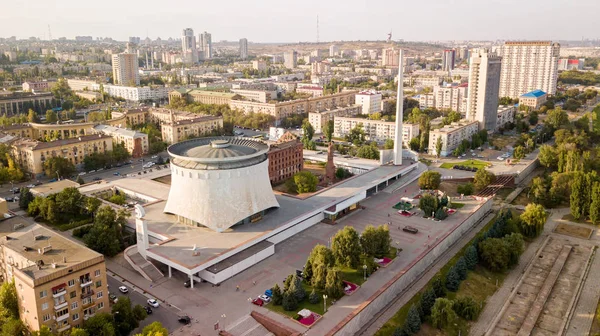 Rusia, Volgogrado - 28 de agosto de 2017: Museo-Reserva La Batalla o — Foto de Stock