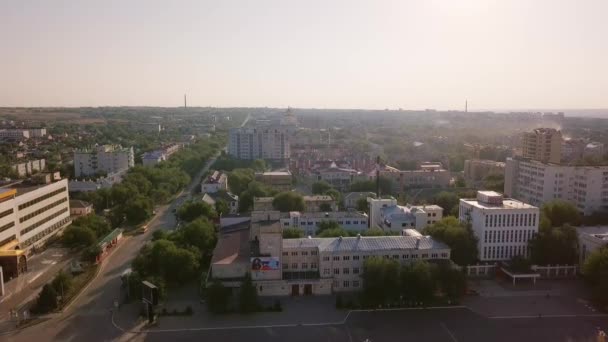 Ryssland Elista Kalmuckien September 2017 Pagoden Sju Dagarna Centrala Torget — Stockvideo