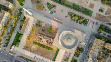 Rusya, Volgograd - 28 Ağustos 2017: Müzesi-rezerv Stalingrad Savaşı Volgograd içinde karmaşık müzesidir. (Gergardt Fabrikası (Grudinina) ve Stalingrad Muharebesi Panorama Müzesi ) 