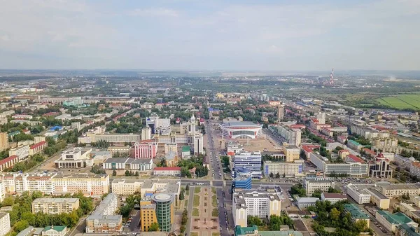 Hermosa vista panorámica del centro de Saransk, Rusia . —  Fotos de Stock