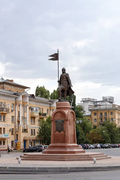 Rusland Volgograd Augustus 2017 Monument Voor Alexander Nevski Het Gebied — Stockfoto