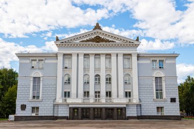 Rusya, Perm - 17 Ağustos 2017: Perma akademik Opera ve Balesi T