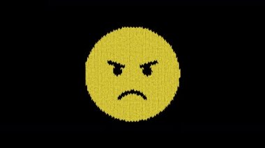 Sinirli duygular yün bir iplikten örülmüştür. Süveter gibi örülmüş.