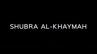 Arıza etkisinden Büyük şehir Shubra Al-Haymah doğar. Sonra televizyon kapanıyor. Alfa Kanalı Önceden Çarpıldı - Renk siyahı ile eşleştirildi