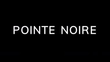 Arıza etkisinden Pointe Noire şehri doğar. Sonra televizyon kapanıyor. Alfa Kanalı Önceden Çarpıldı - Renk siyahı ile eşleştirildi