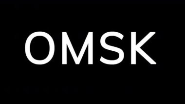 Arıza etkisinden Büyük Şehir Omsk doğar. Sonra televizyon kapanıyor. Alfa Kanalı Önceden Çarpıldı - Renk siyahı ile eşleştirildi