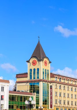 Rusya, Kalininingrad - 25 Eylül 2018 Kalininingrad geçidi