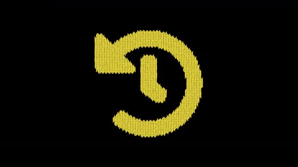 L'histoire des symboles est tricotée à partir d'un fil de laine. Tricoter comme un pull 