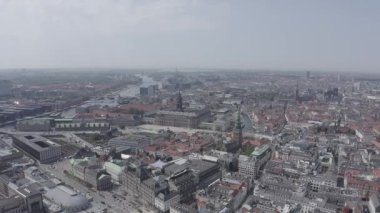 Kopenhag, Danimarka. Kraliyet Sarayı Christiansborg, Christiansborg Yuvaları. 4k