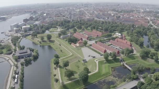 Copenhague, Danemark. Ancien Fort Kastellet. 4K 