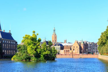 Hollanda, Lahey: Buitenhof Quarter - Mahkeme Göleti 