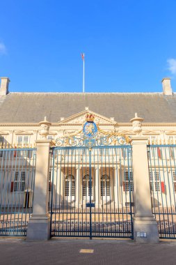 Hollanda, Lahey - 1 Temmuz 2019: Noordeinde Sarayı